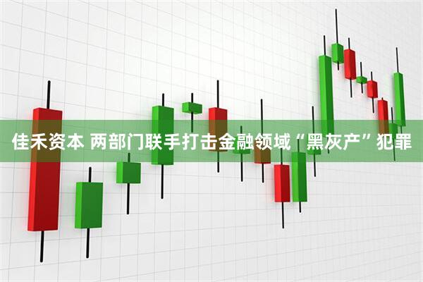 佳禾资本 两部门联手打击金融领域“黑灰产”犯罪